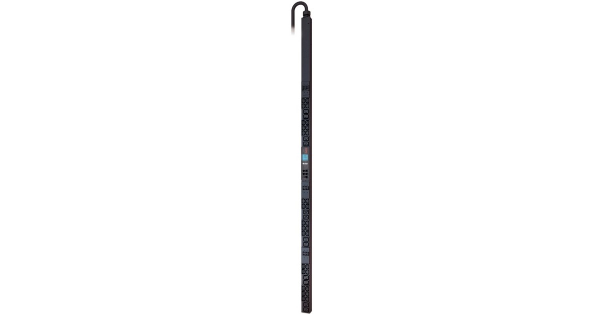 APCMetered Rack PDU 400A - 230V  (Zwart, 30x C13, 12x C19, AP8886)