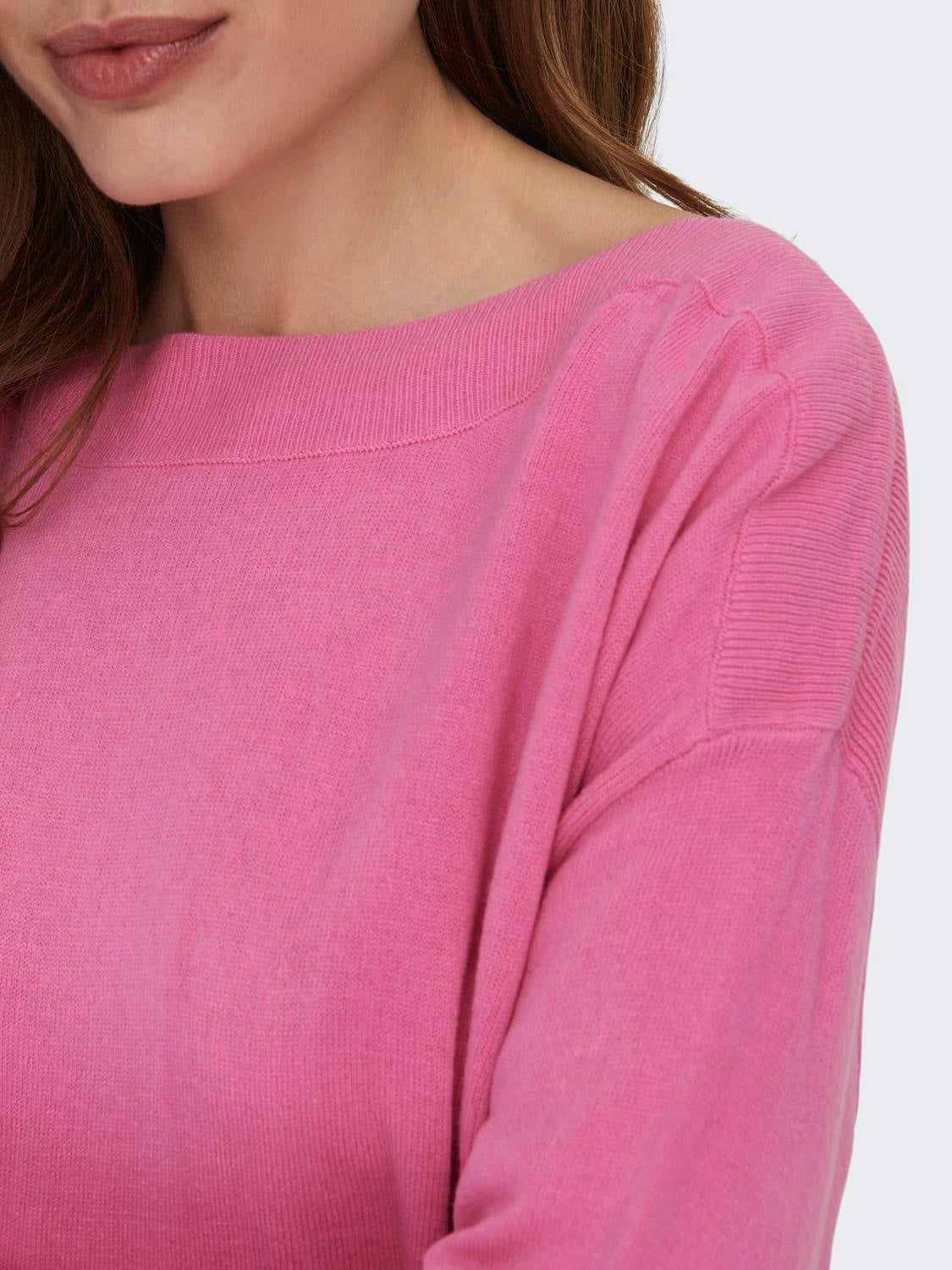 ONLAMALIA Strickpullover Azalea Pink