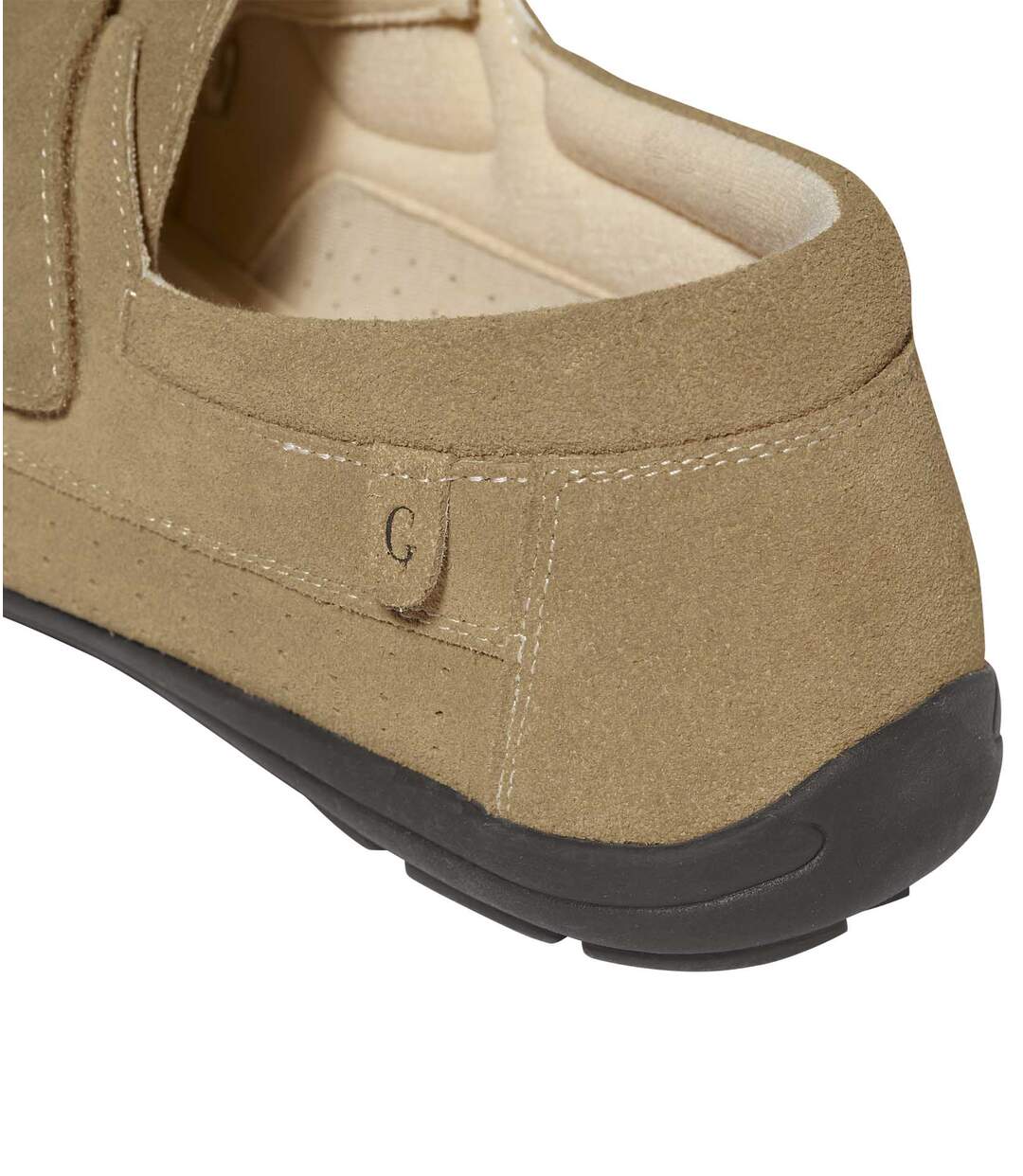 Mocassins Scratchés en Cuir Perforé