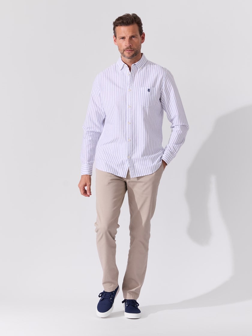 Dylan skjorte Bright White