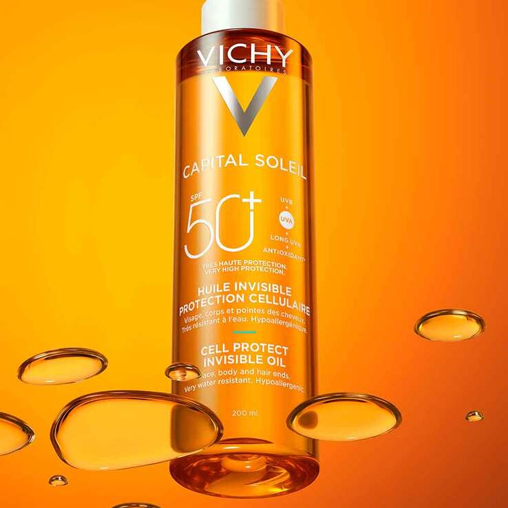 Vichy Capital Soleil Cell Protect Oil LSF 50 , 2x200 ml