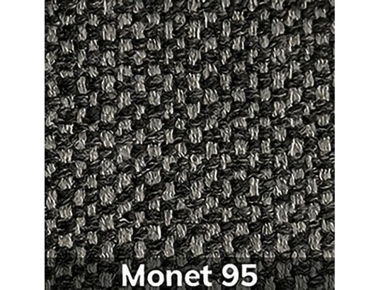 CITY - Canapé tissu Merano angle gauche gris foncé et coussins Monet