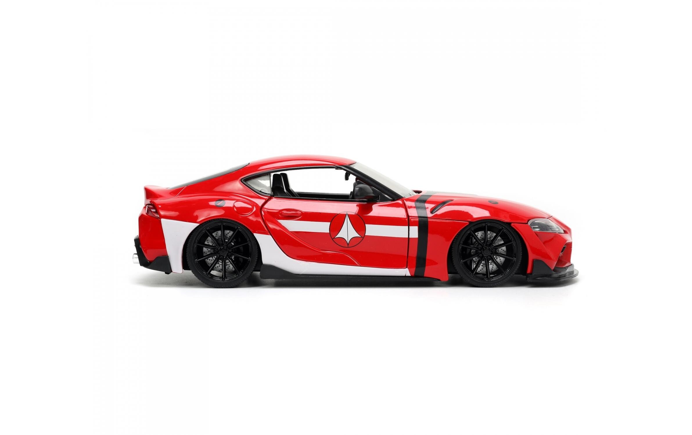 Toyota Supra MK5 Robotech M. Sterling 1:24M. Sterling aus der Robotech Anime Serie mit 2020 Toyota Supra Modellauto