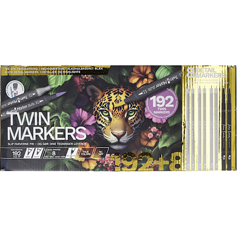 Danpen Twinmarkers 192+8 stk