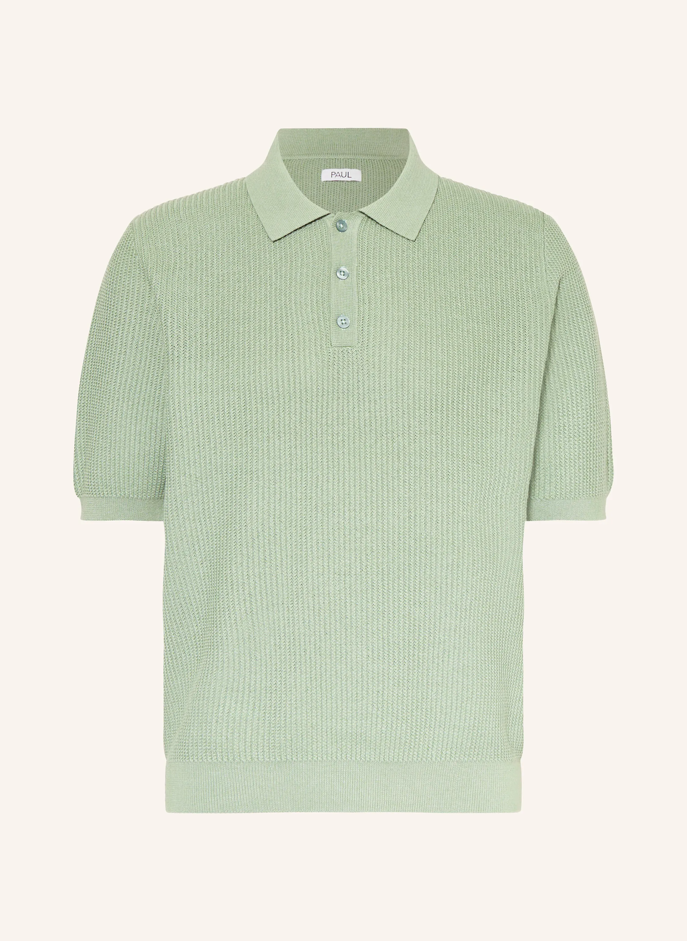 PAUL Strick-Poloshirt