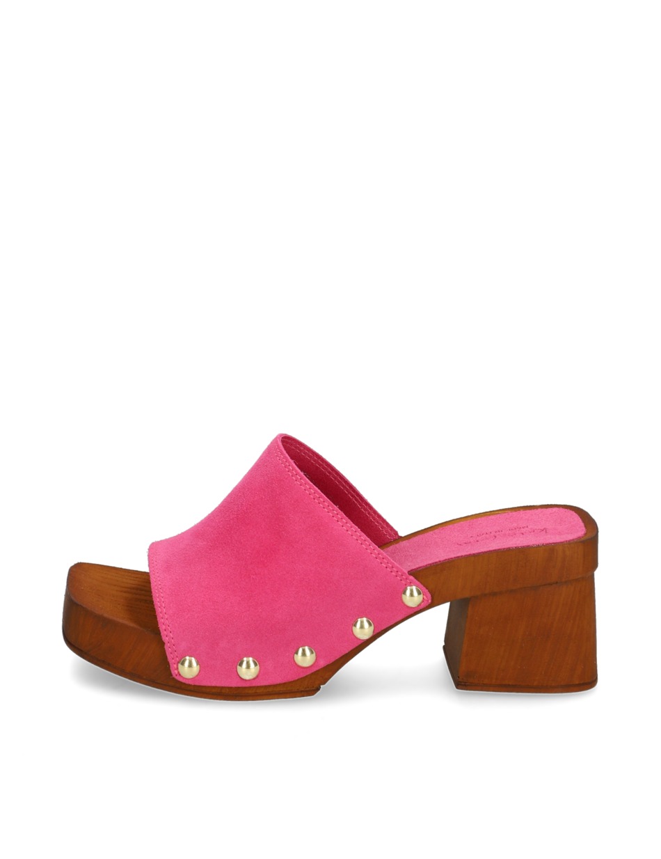 Veloursleder Pantoffel