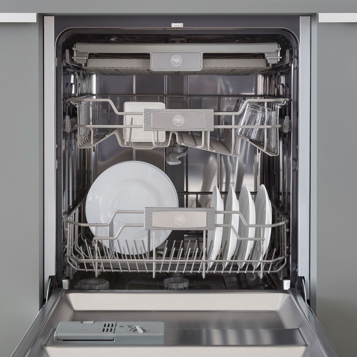 DW6083PRTS helintegrert oppvaskmaskin 60 cm, automatisk åpning