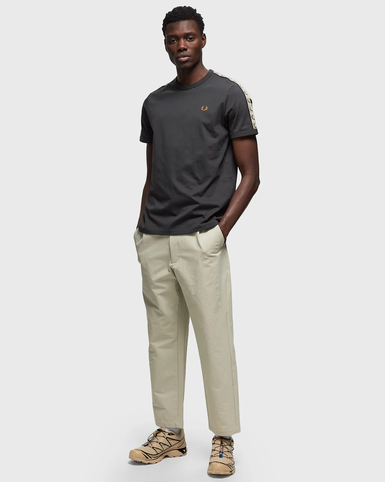 Fred Perry Contrast Tape Ringer T-Shirt