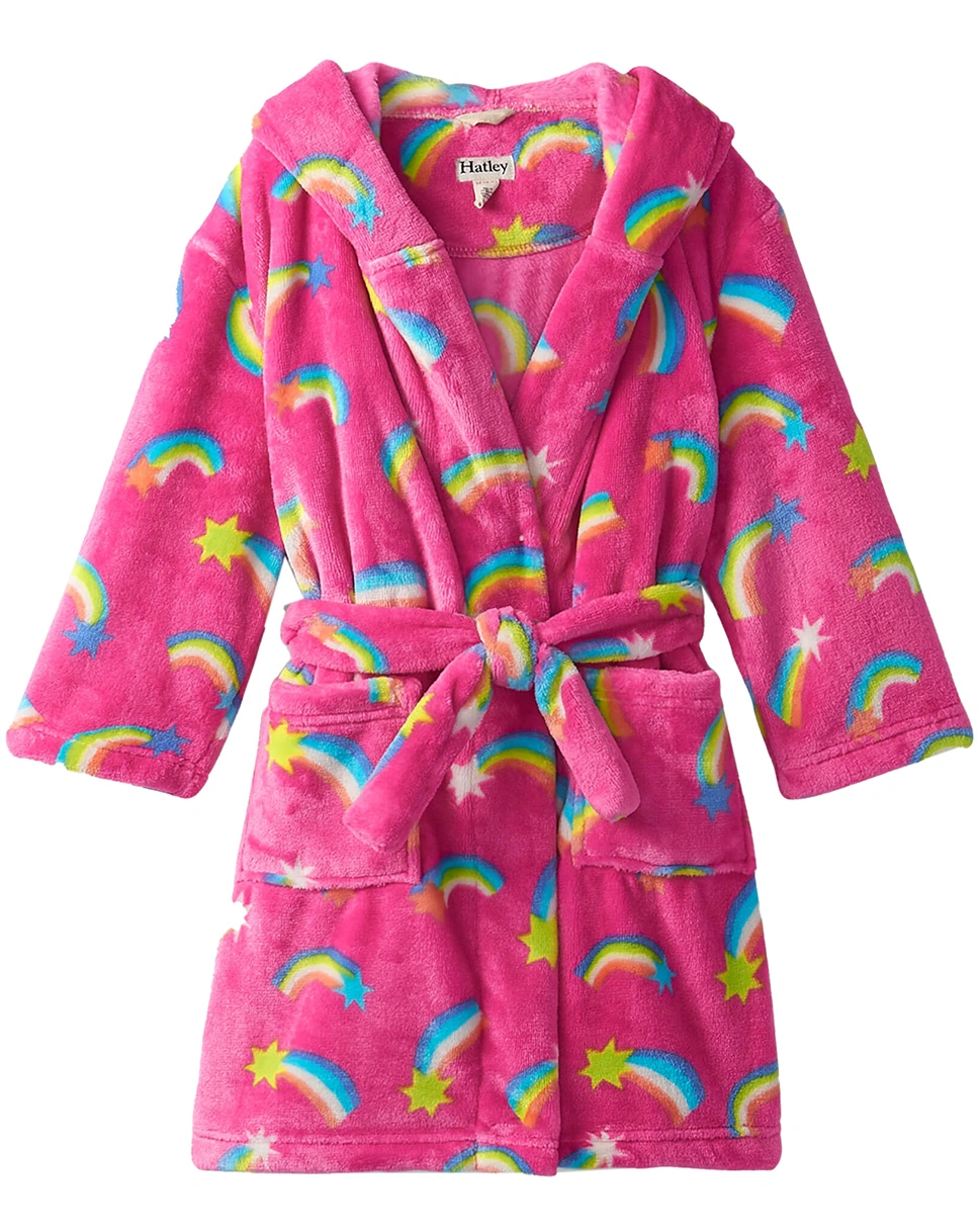 Bademantel SHOOTING STAR in pink