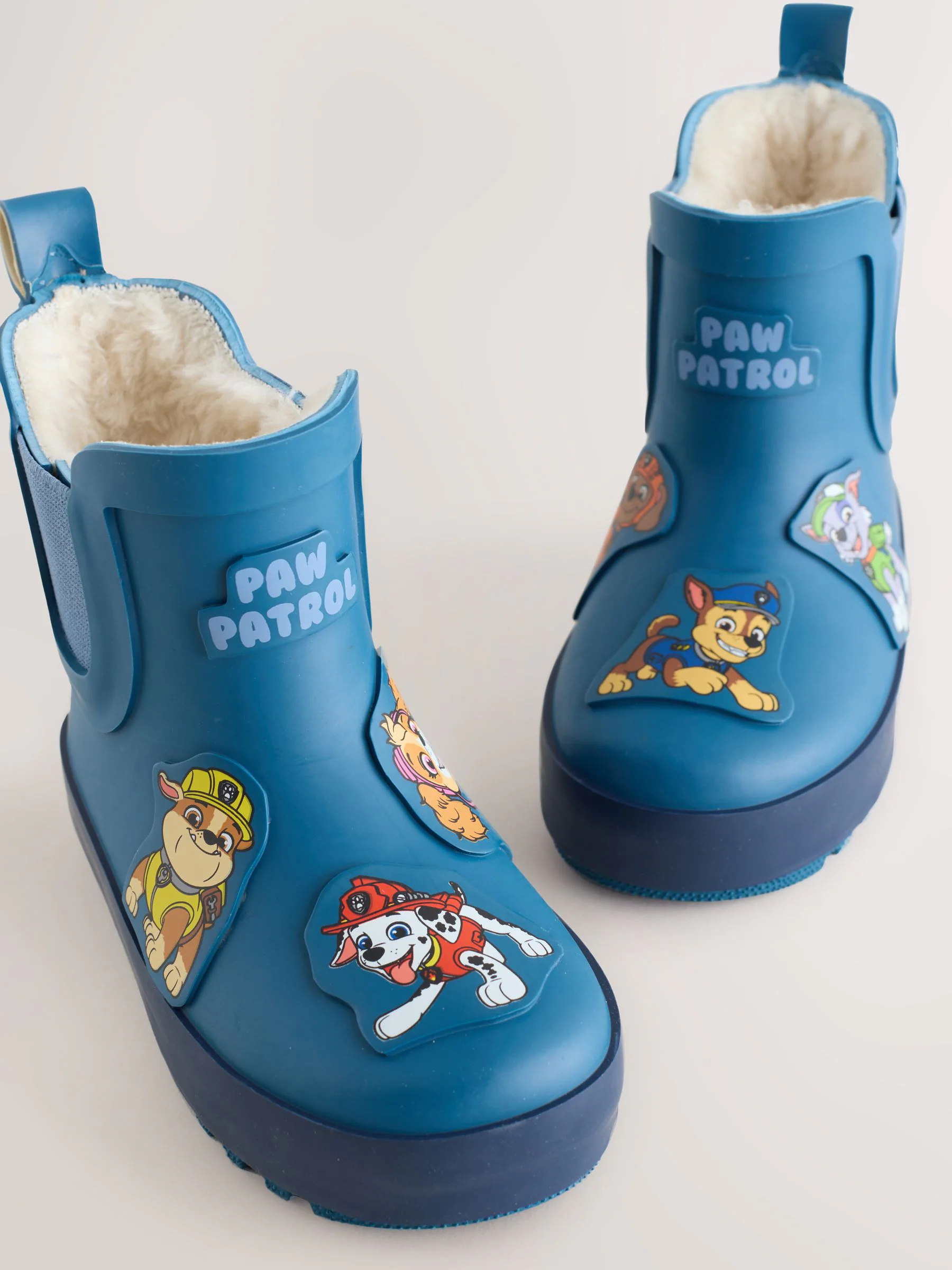 Blauw Paw Patrol - Warme gevoerde enkellaarzen