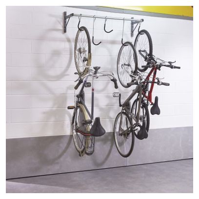 Support de vélo Mural Coulissant Mottez pour 5 vélos