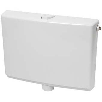 Wisa 550 laaghangend reservoir single flush 6-9 liter instelbaar wit