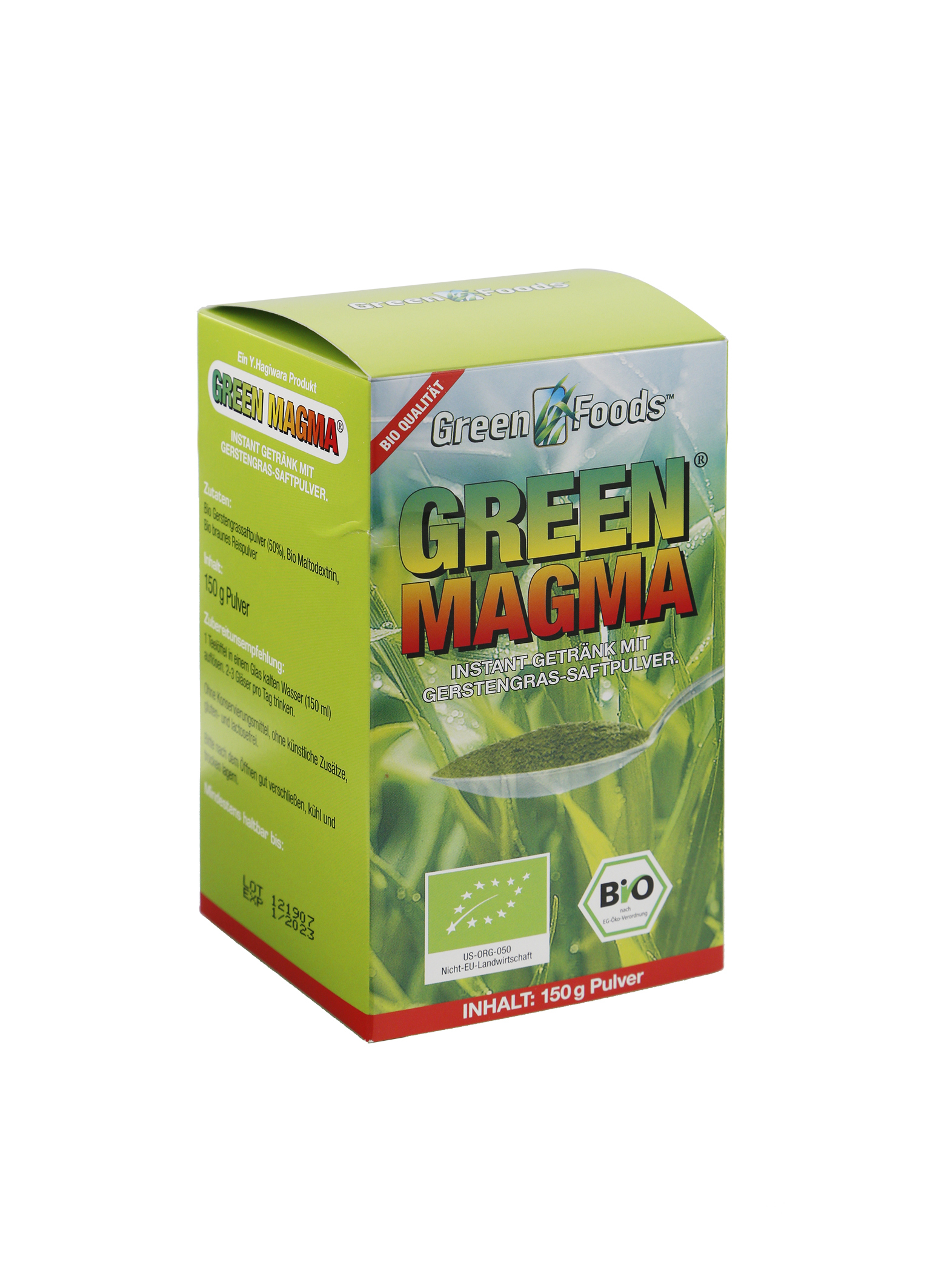 Green Magma Gerstengrasextrakt bio (150g)