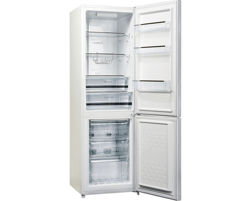 Amica KGCN 387 110 W koel-vriescombinatie, afmetingen (B x H x D): 54 x 170 x 57,6 cm, koelvak: 161 l, vriesvak: 70 l
