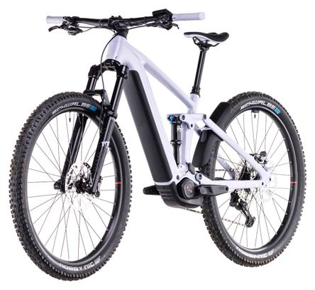 VTT Électrique Tout-Suspendu Cube Stereo Hybrid One44 EXC 800 Shimano Deore XT 12V 800 Wh 29'' Violet Rose Cyclamen 2025
