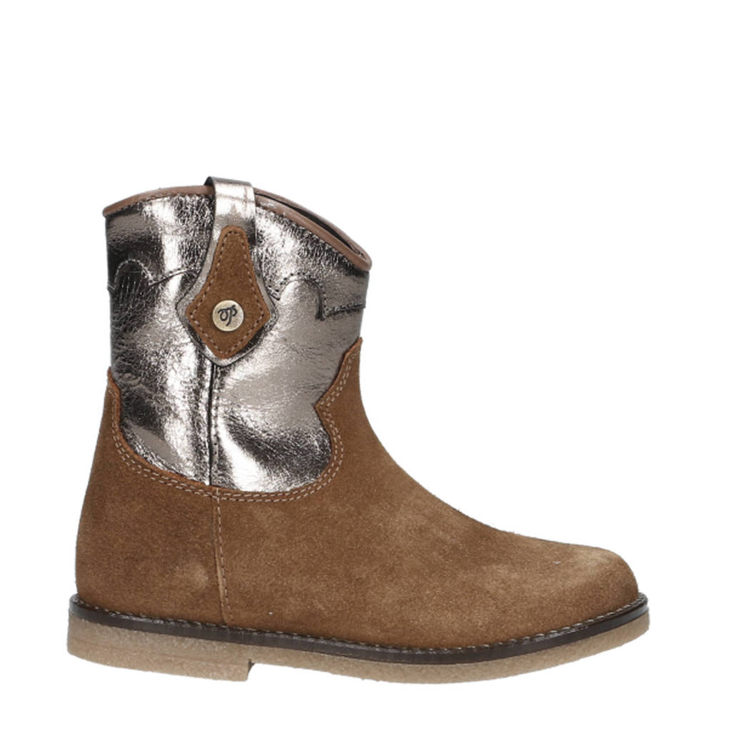 Pinocchio leren cowboylaarzen bruin