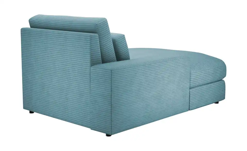 Element Branna Petrol Cordstoff Ottomane links