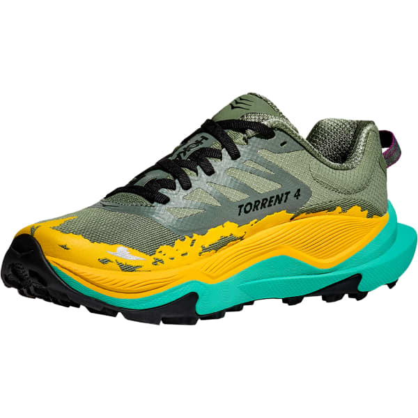Chaussure trail HOKA ONE ONE TORRENT 4 W SUCCULENT / ELECTRIC AQUA