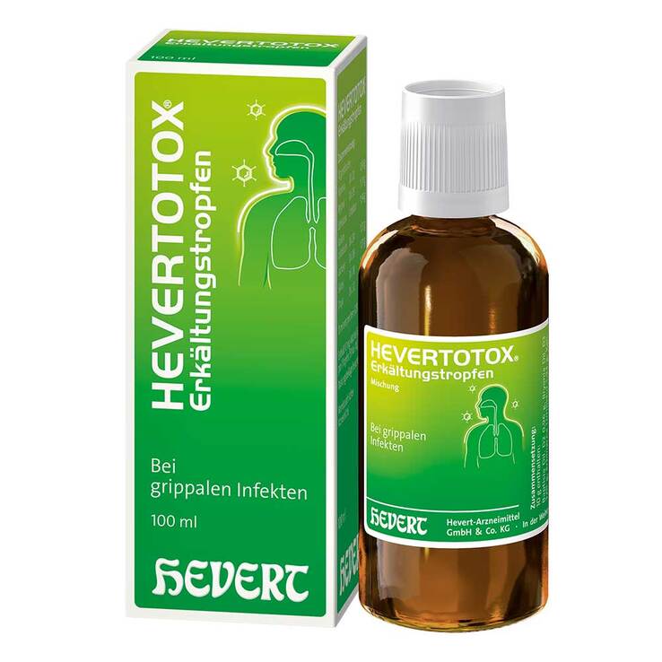Hevertotox Erkältungstropfen, 100 ml