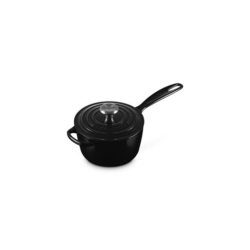Le Creuset Signature Kasserolle, Black, 1,5 L