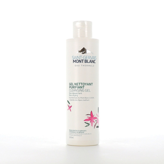 Gel nettoyant purifiant visage Saint-Gervais Mont Blanc