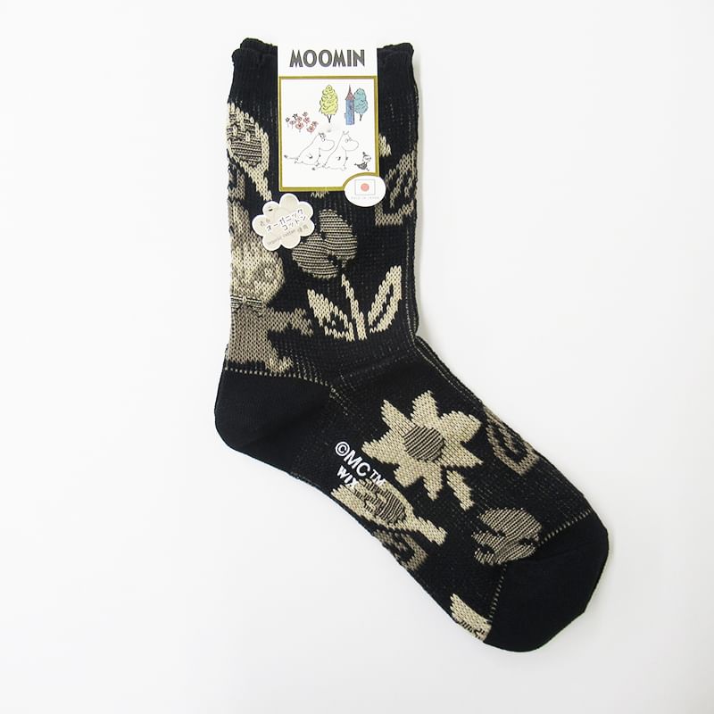 TANBAYA - MOOMIN Katoenen Sokken (Little My & Flowers)