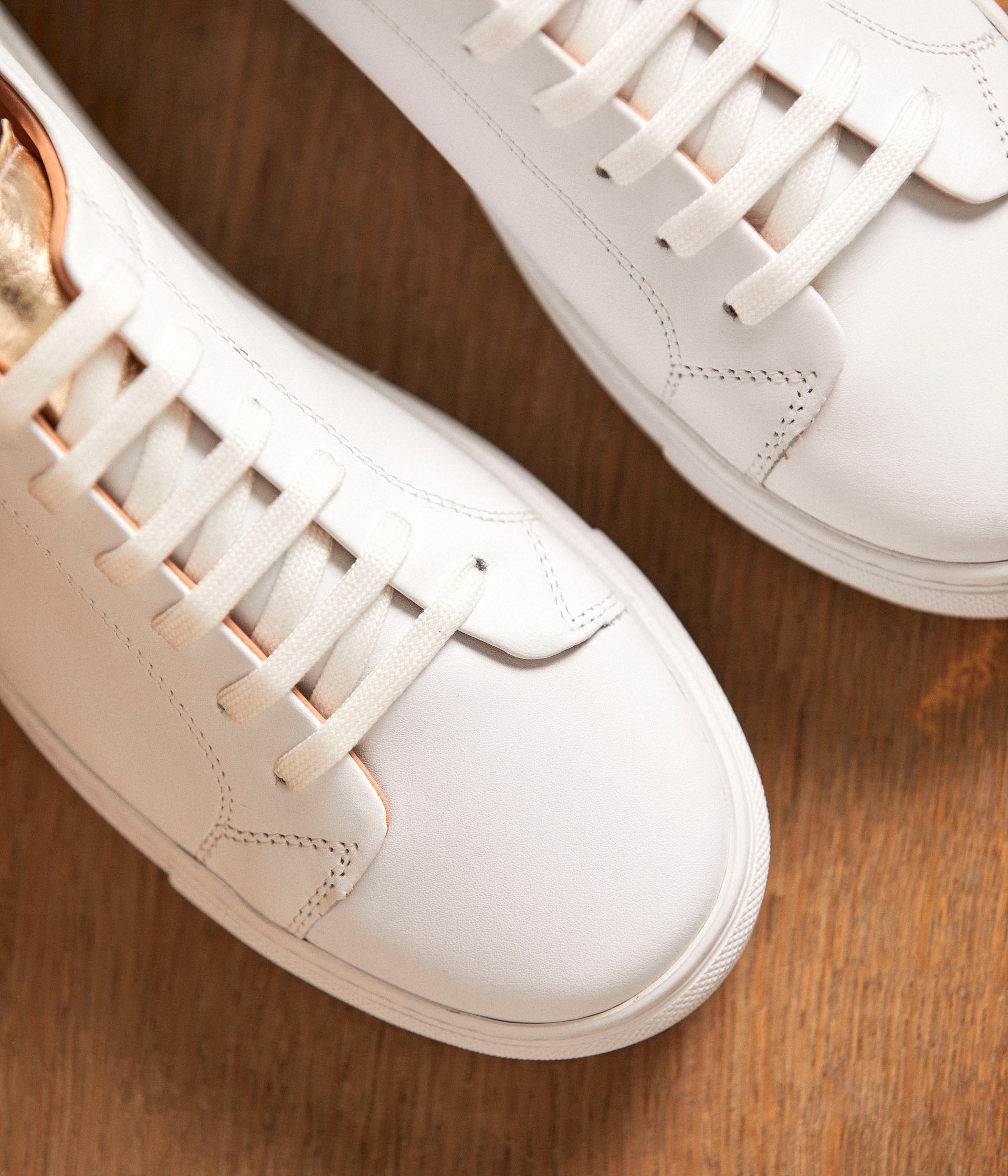 Baskets blanches Suzanne