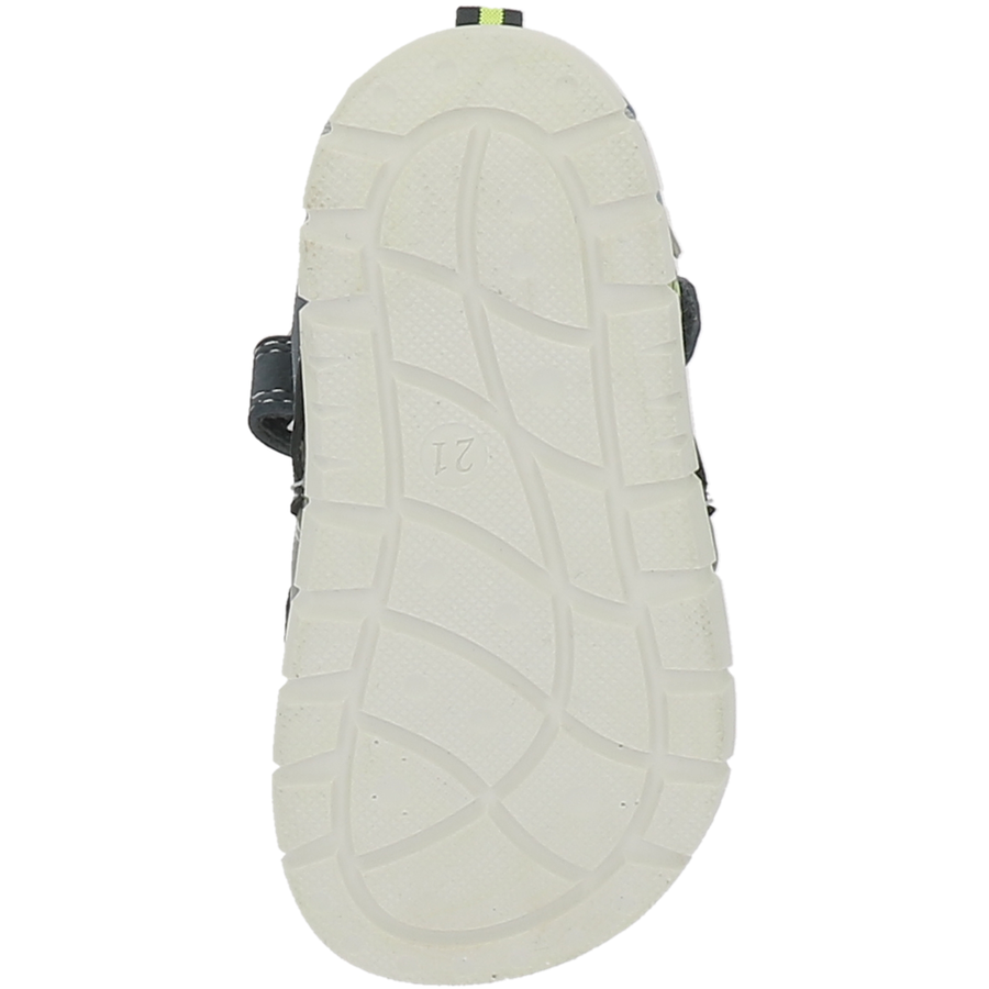 Be Mega Sandale navy-grey-yellow