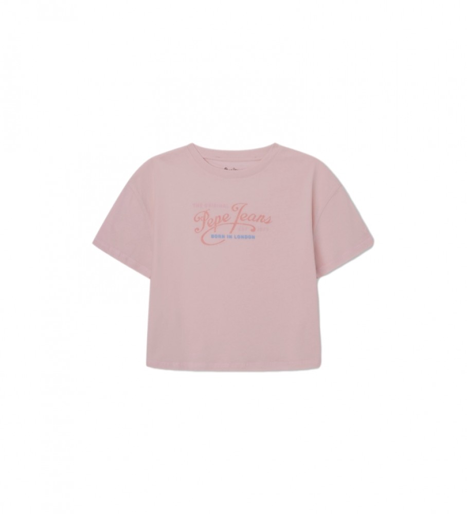 Camiseta rosa Pepe Jeans Pons