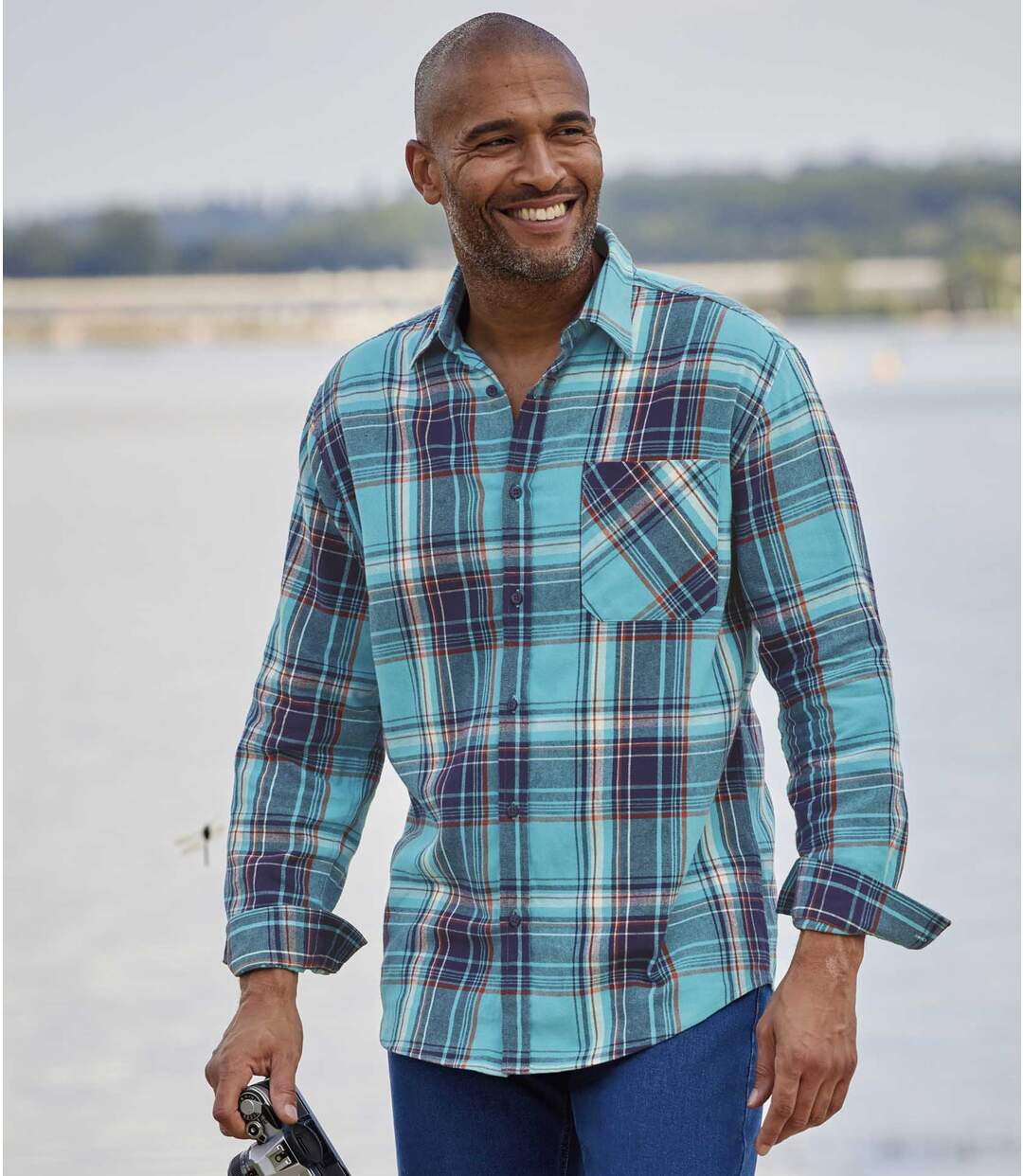 Chemise Flanelle à Carreaux Atlas®