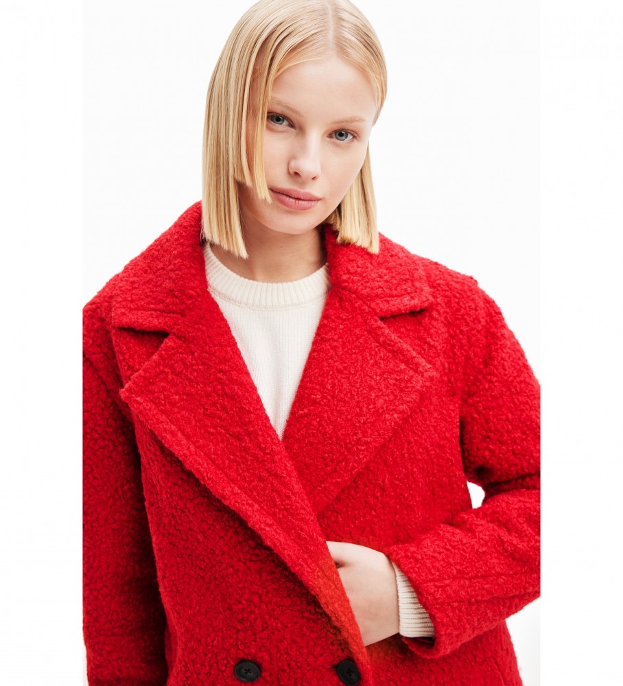 Casaco vermelho Desigual London