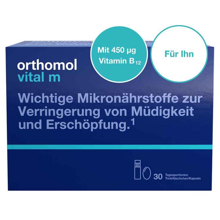 Orthomol Vital M Trinkfläschchen, 30 St