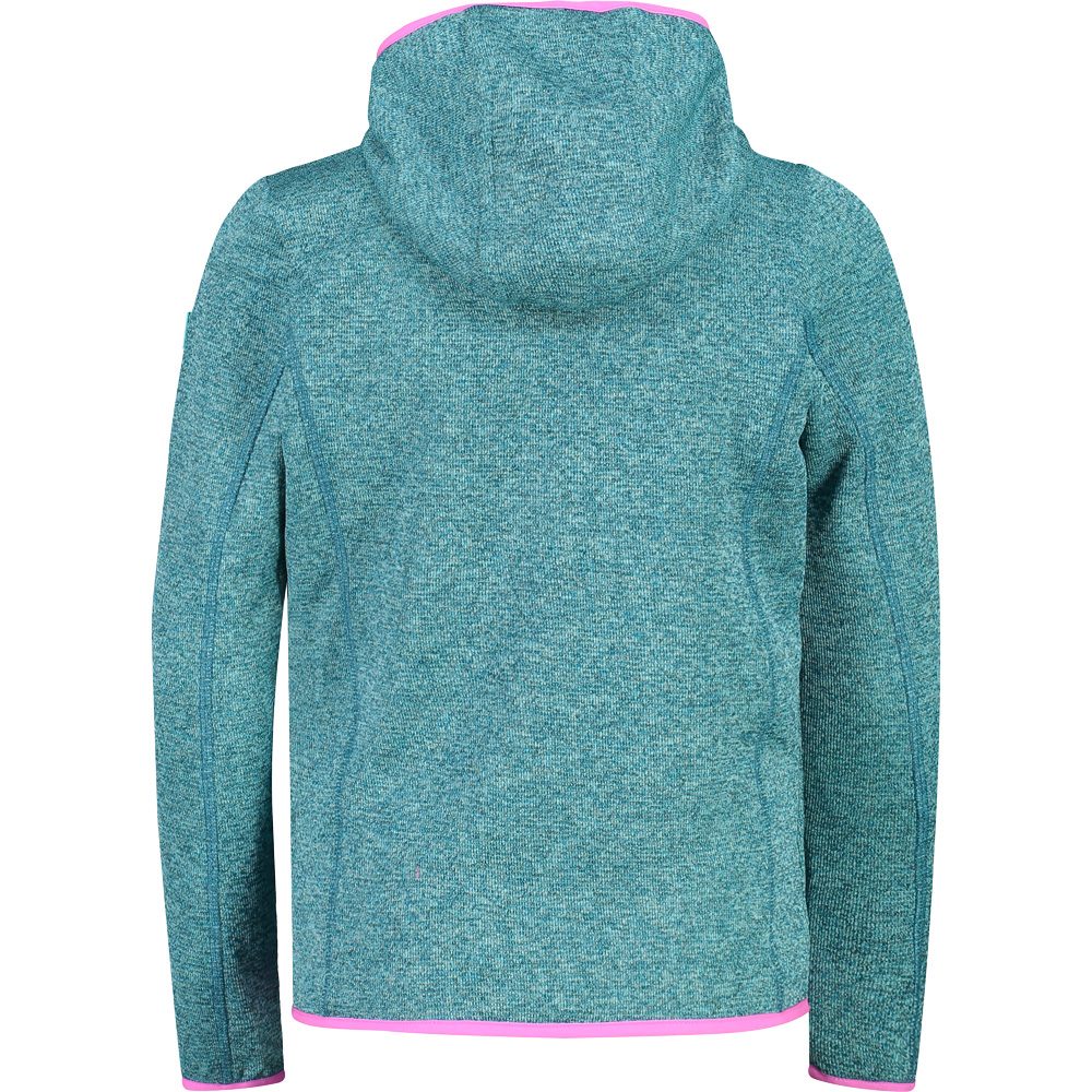 CMP Fix Hood Fleecejacke Kinder hawaian acqua