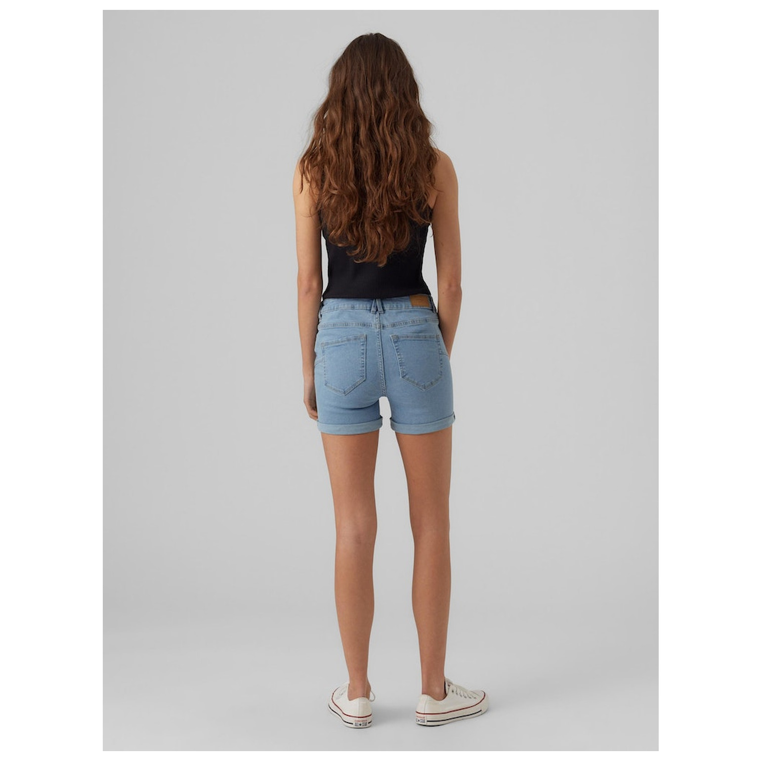 Vero Moda VMLUNA MR FOLD SHORTS MIX GA N