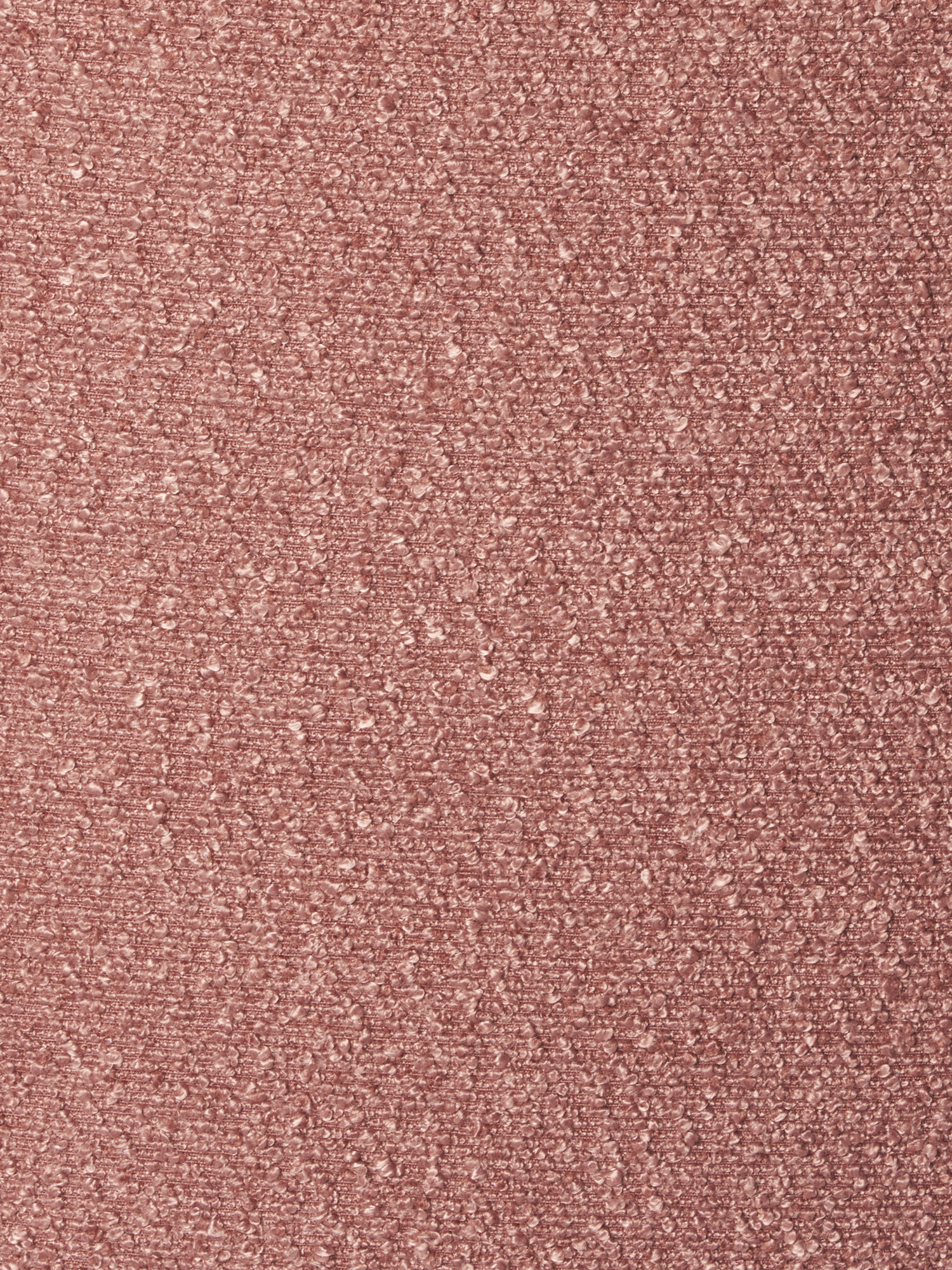 Stol i boucléstof | Polyester/stål/polyurethan. 40,5 x 44,5 x 89/48,5 cm. | Rose