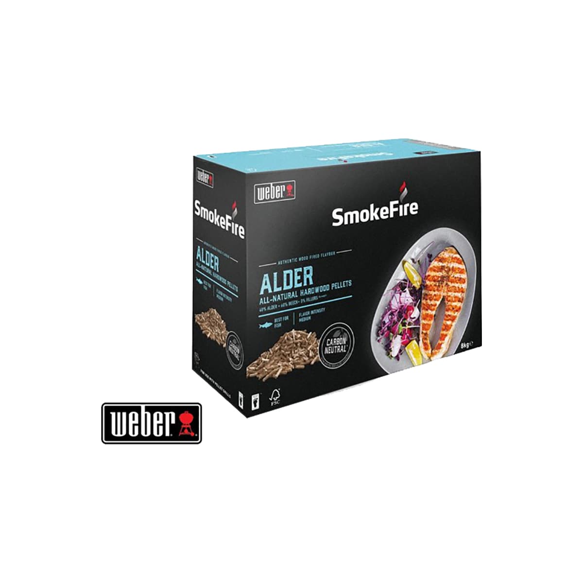 Weber pellets av tre 18290