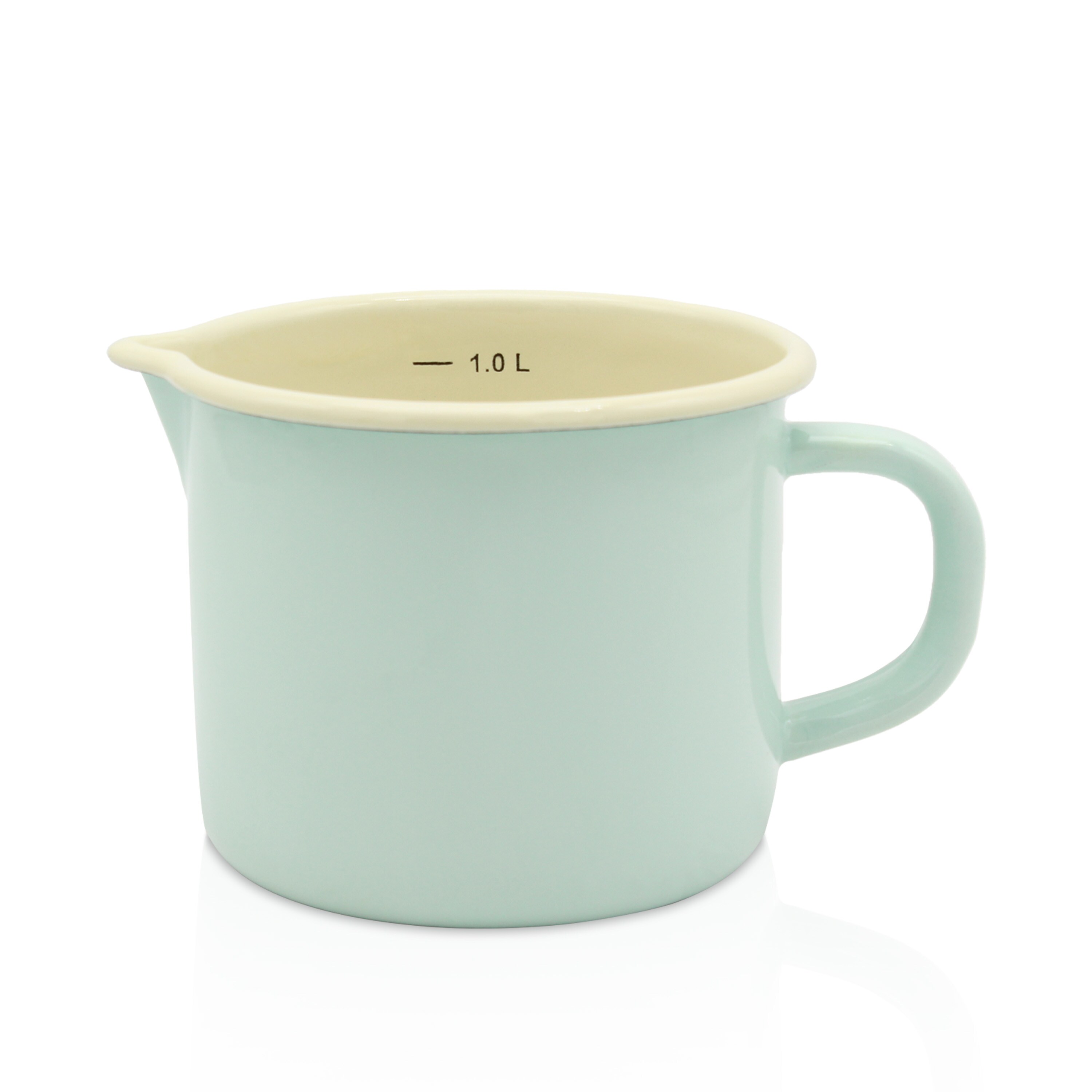 Em. Milchtopf mint, Ø 12 cm, Inh. 1 l