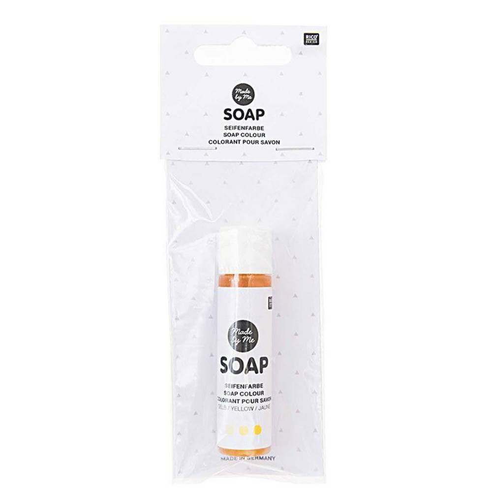 Colorant pour savon jaune - 10 ml