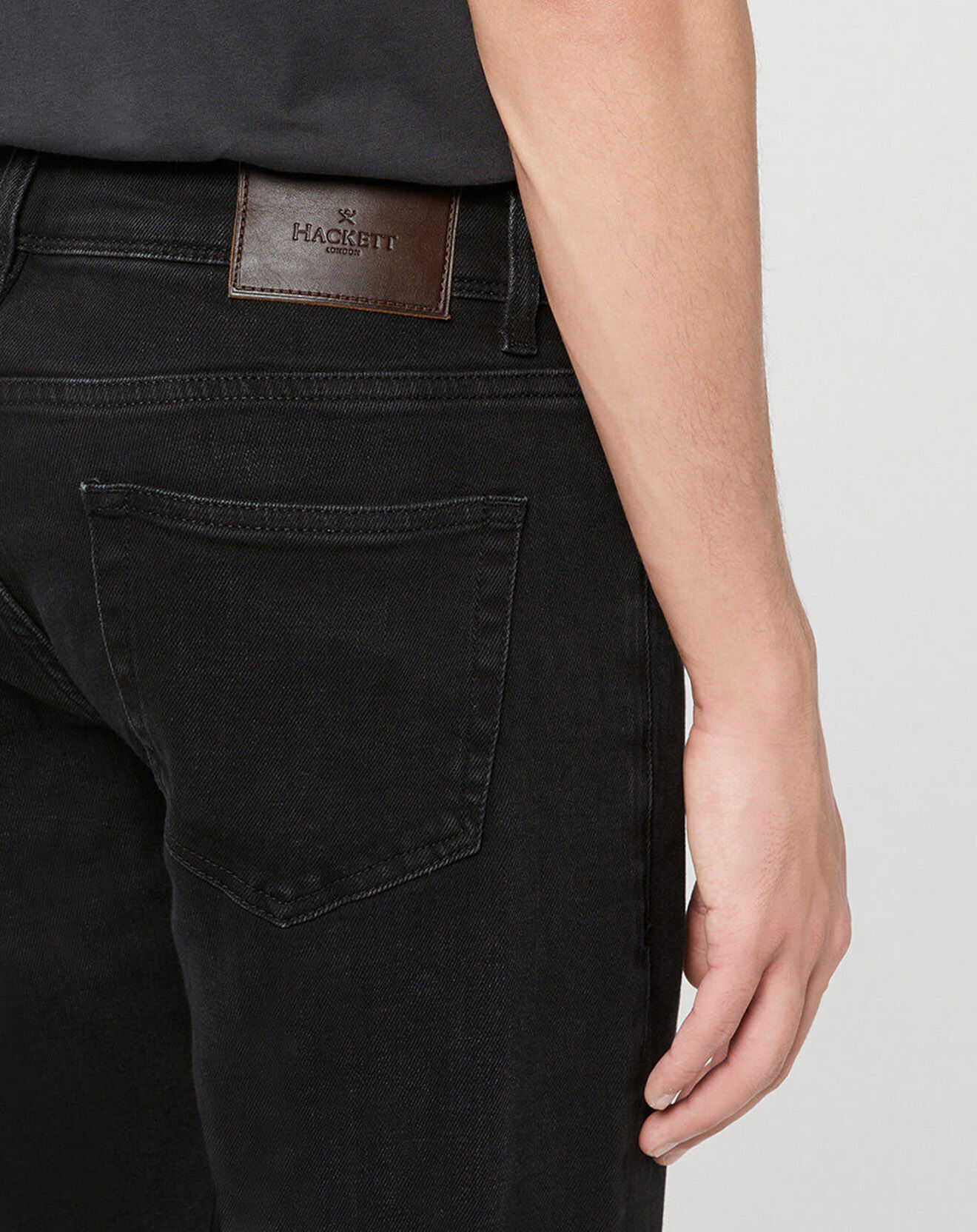 Hackett London Jean Slim Fit noir