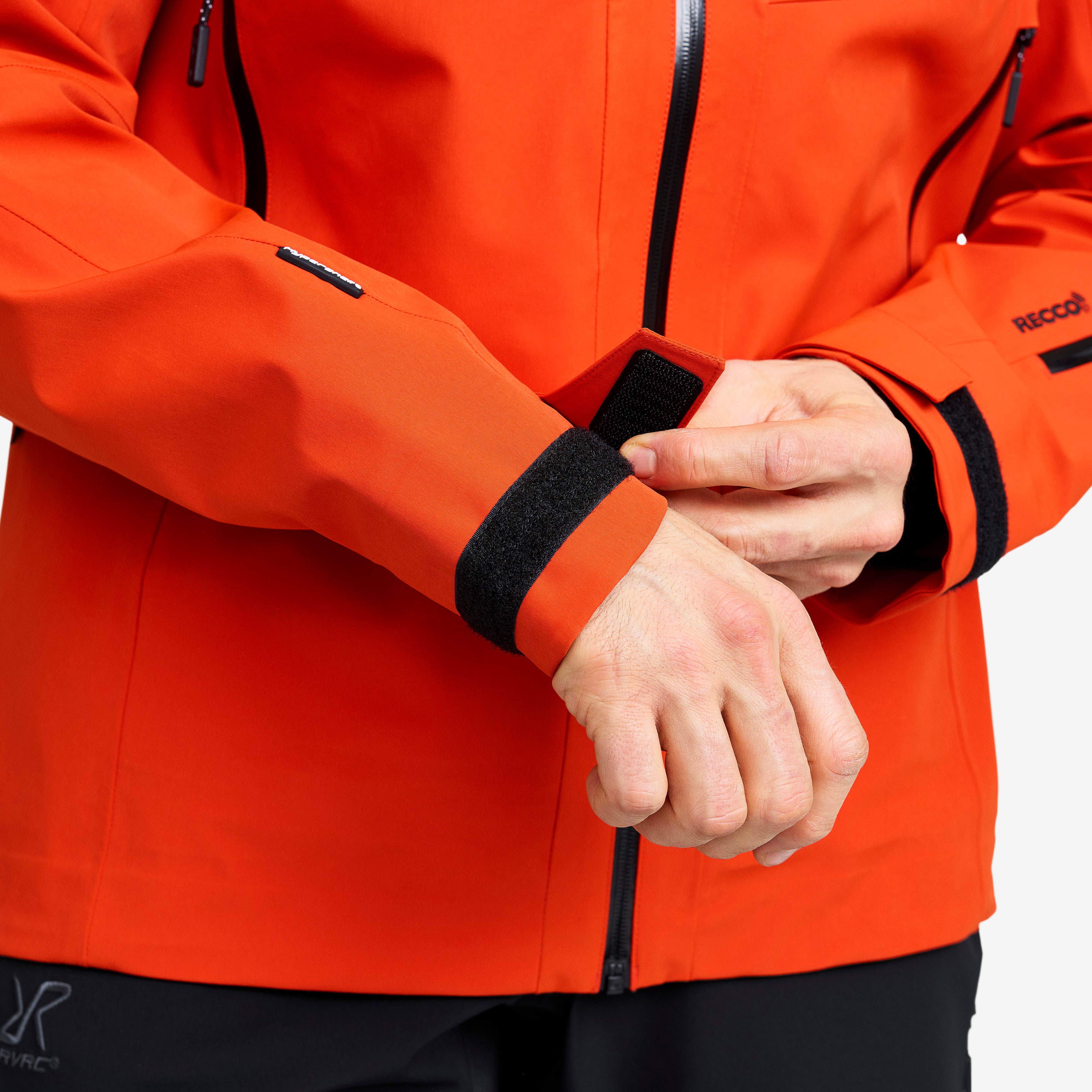 Cyclone 3L Shell Jacket Herre Pureed Pumpkin