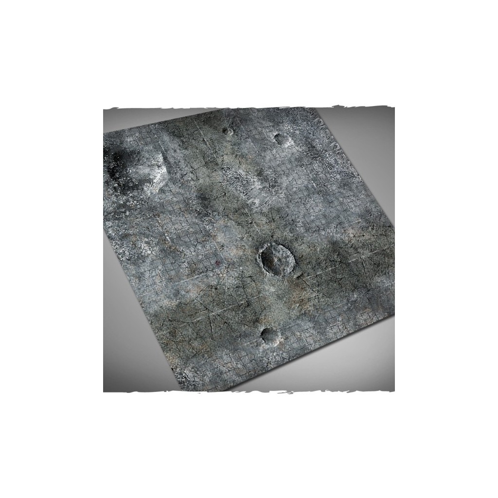 Terrain Mat PVC - City Ruins - 90x90