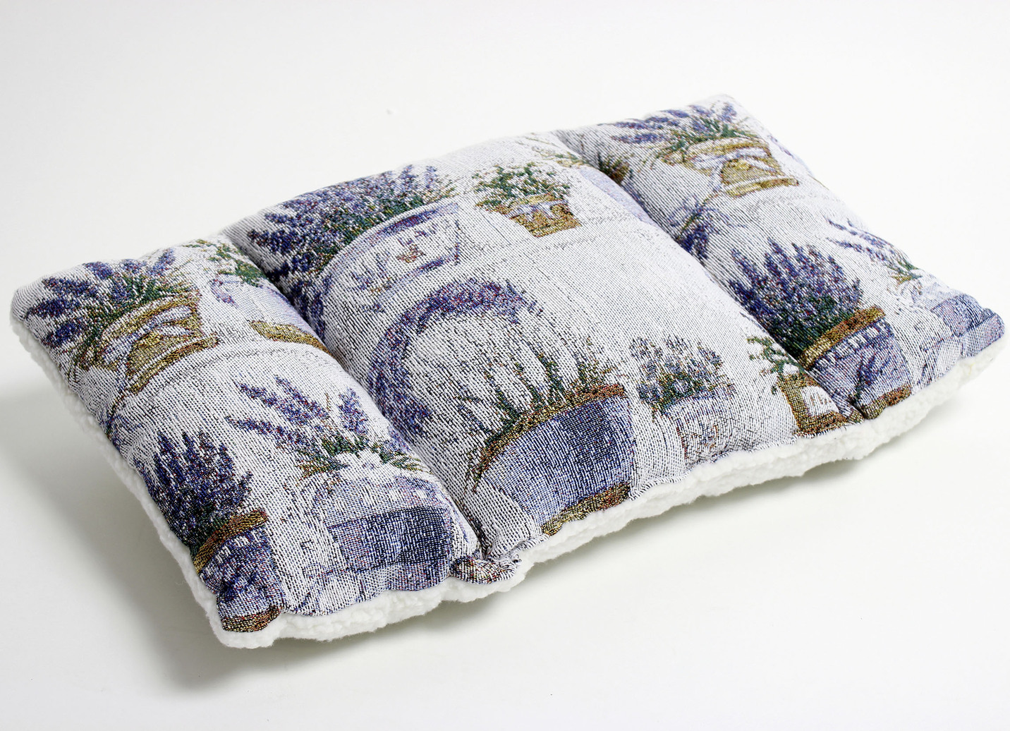 Rückenkissen mit Lavendel-Motiv