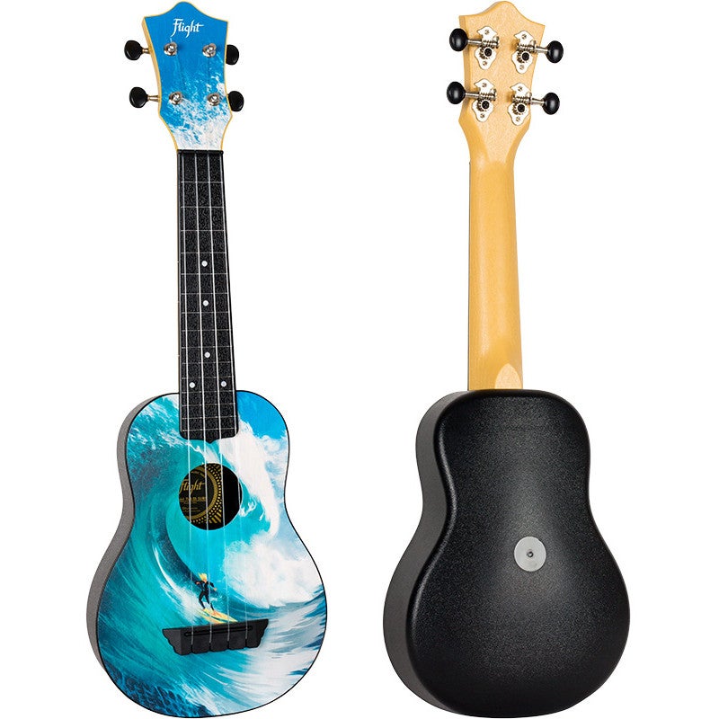 Flight Travel Series TUS25 Surf sopraan travel ukelele met gigbag
