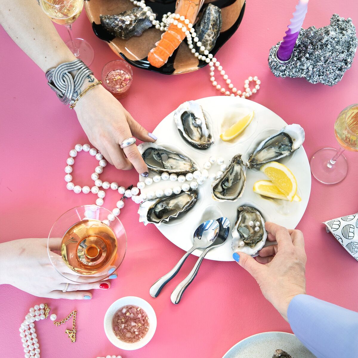 Oyster serveringsfat