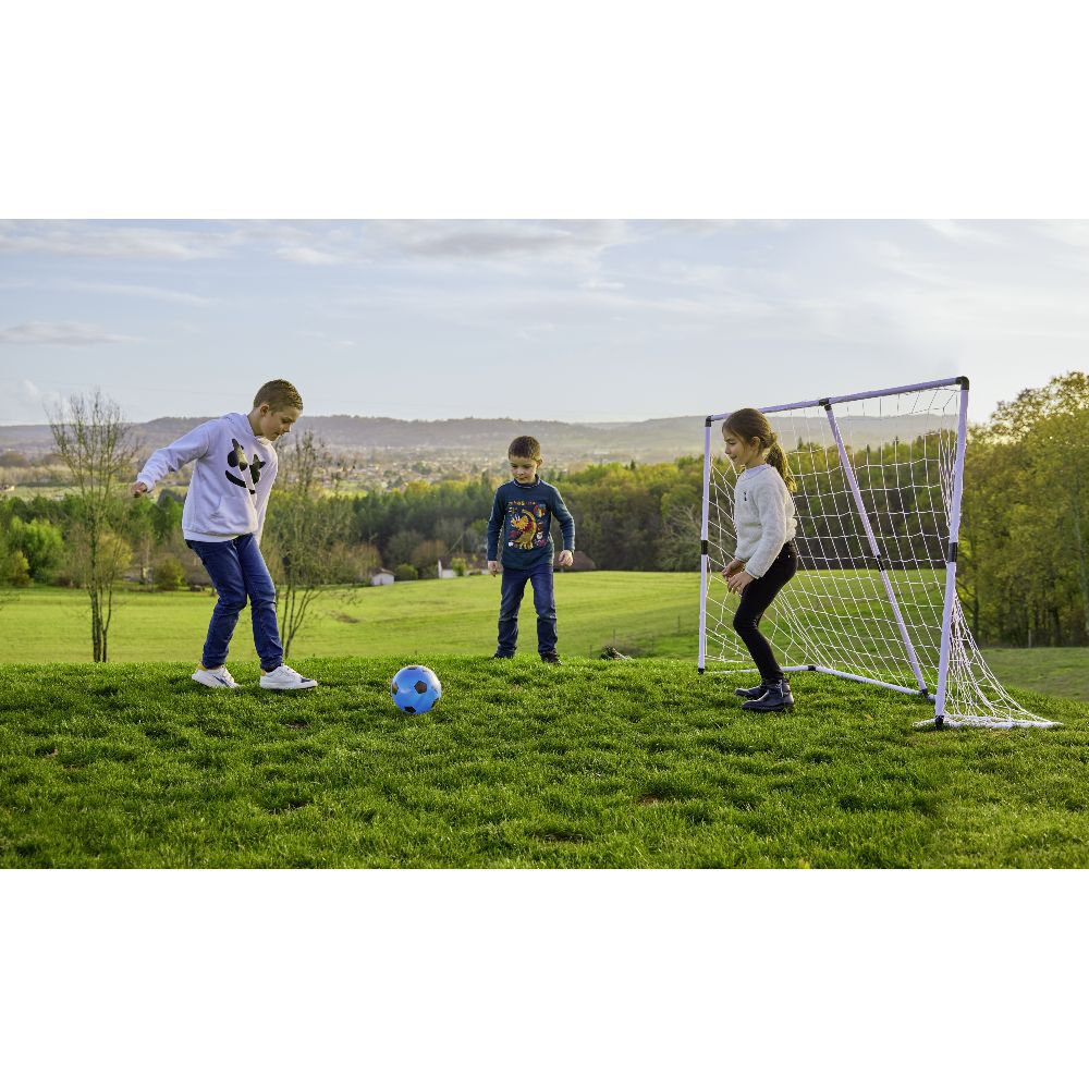 But de football x2 avec ballon et gonfleur 120x57xH63cm