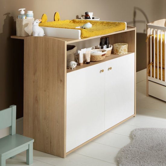 Alice Dispositif à langer commode   Blanc        de               Sauthon Baby's Sweet Home