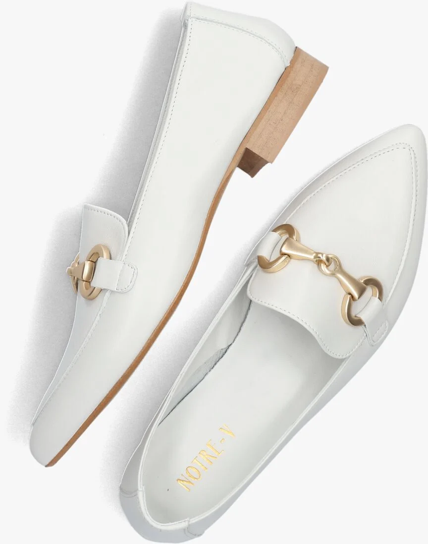 NOTRE-V witte notre-v loafers 06-44