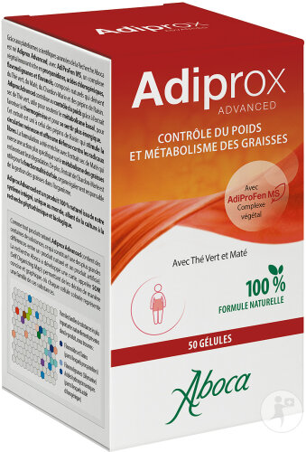 Aboca AdiproX Advanced Gélules Pour Le Contrôle Du Poids 50 Gélules