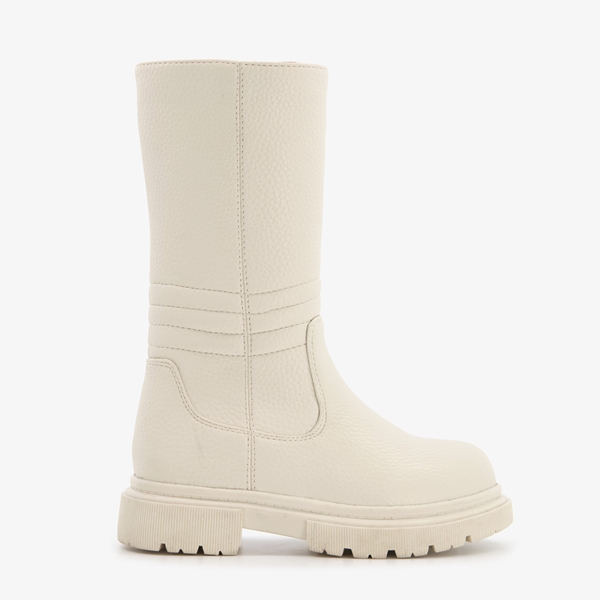 Blue Box hoge meisjes boots wit