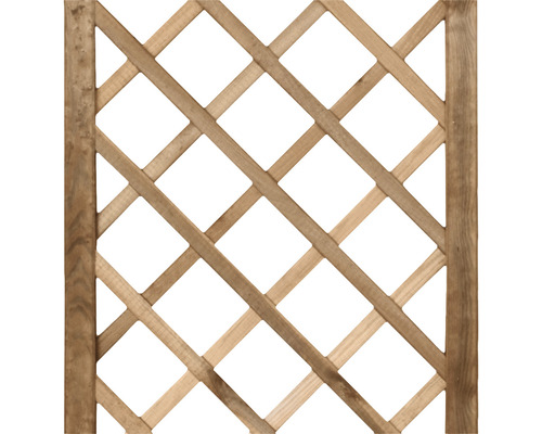 Molina trellis 60x180 cm drukbehandeld bruin